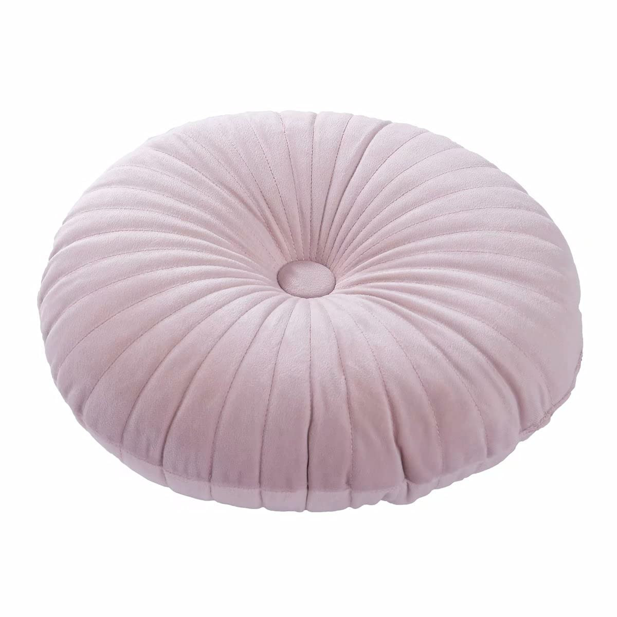 HLOVME Round Pillow Cushion for Couch Velvet Decorative Small Throw Pillow Solid Color for Living... | Amazon (US)