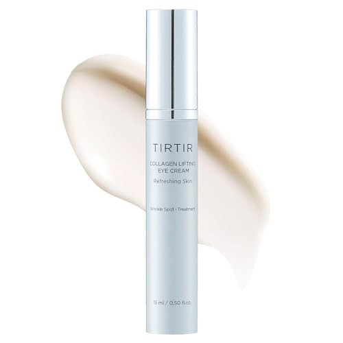 TIRTIR Collagen Lifting Eye Cream - Roller Applicator, Wrinkle Spot Treatment, Revitalizing Moisturizer,Tightening Under Eye For Wrinkles,Fine Lines, Under Eye Bags, Lift Treatment For Men & Women | Amazon (US)