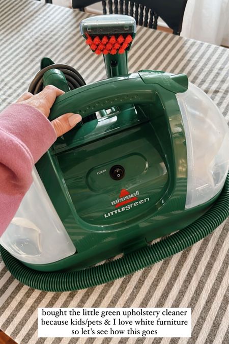 Little green machine upholstery cleaner