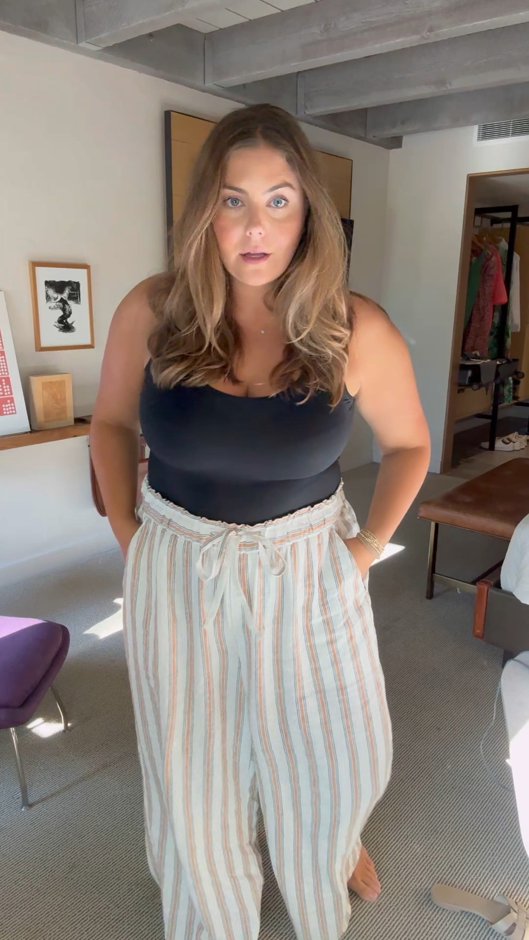 What I wore in Scottsdale - dessert chic. Wearing 1X in pants, XL in tank (use CARALYN10 at Spanx), 1X in dress, shade Sunday in Merit lipstick. 

#LTKmidsize #LTKparties #LTKtravel