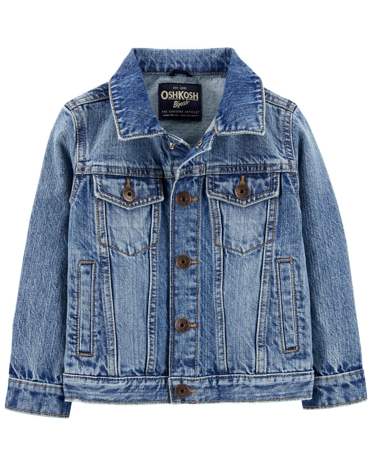 Spring Blue Indigo Toddler Favorite: Denim Jacket | carters.com | Carter's