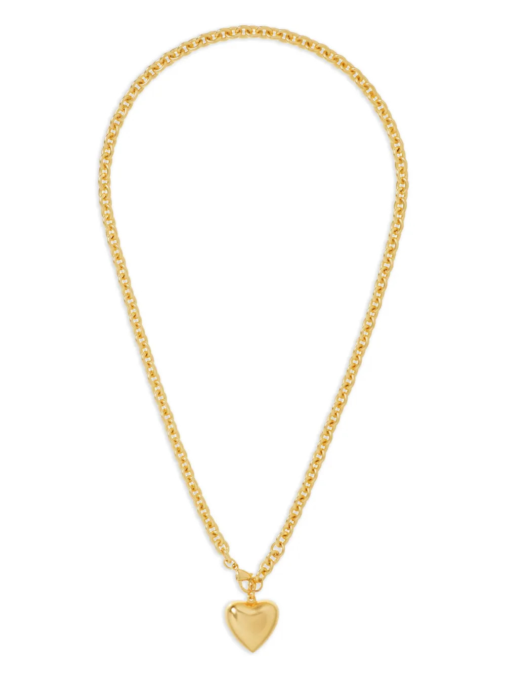 Roxanne Assoulin Little Puffy Heart Necklace | Gold | FARFETCH SG | Farfetch Global