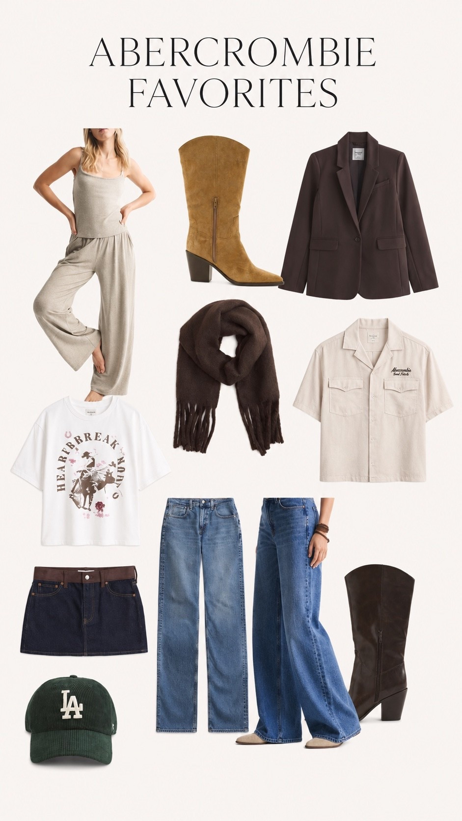 Abercrombie Favorites Right Now

Sharing the Abercrombie pieces I’m loving lately. From effortless denim and easy lounge sets to classic blazers, statement boots, and everyday basics, these are the pieces that instantly make an outfit feel polished without trying too hard. Timeless, versatile, and easy to mix into your existing wardrobe.

#LTKxAbercrombie #LTKSaleAlert