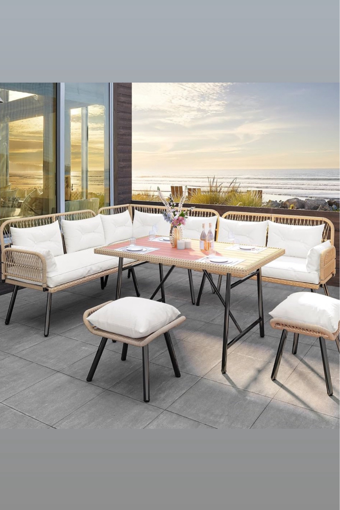 The cutest outdoor furniture set 
#outdoor #outdoorfurniture 

#LTKHome