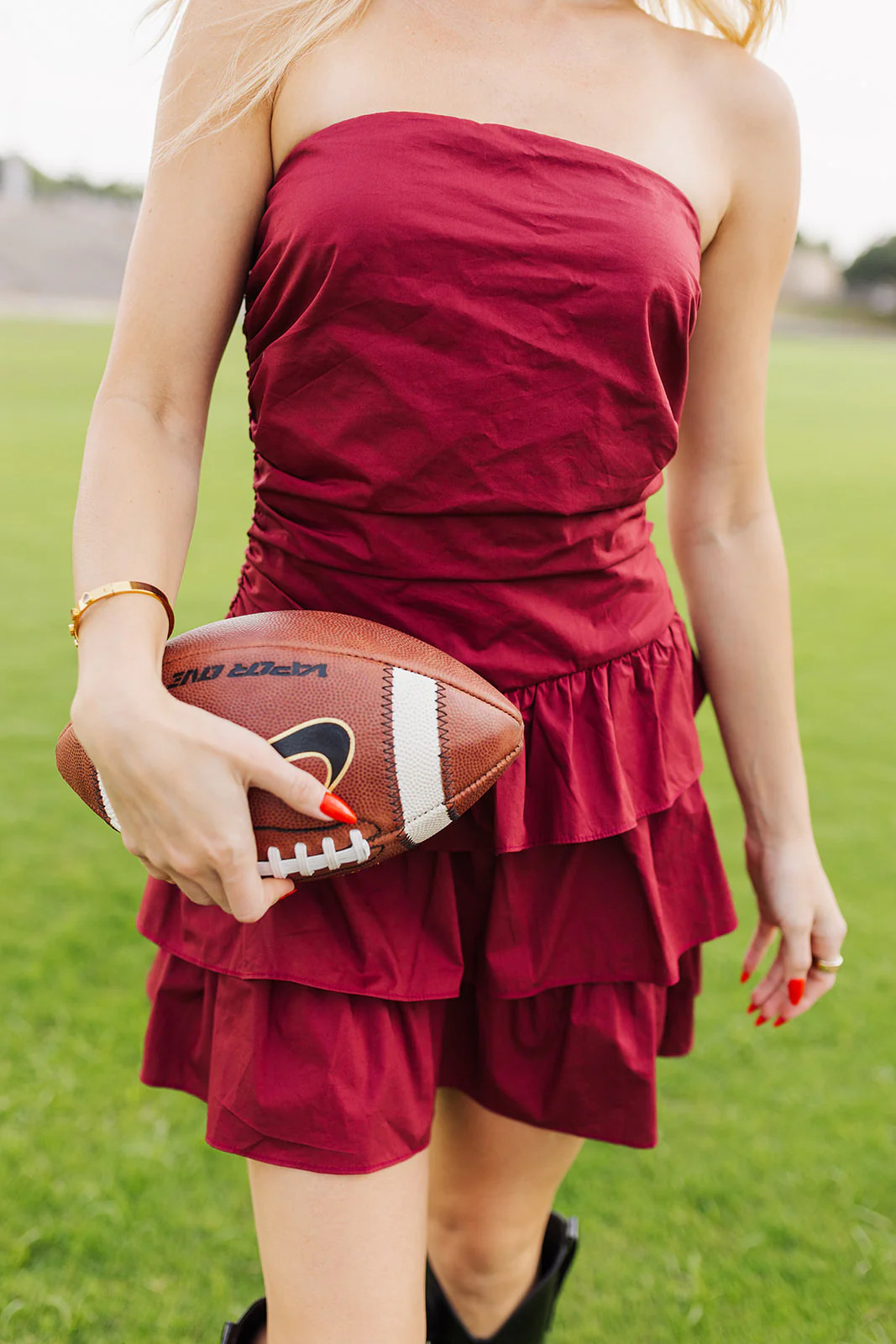 Horizon Hues Dress - Maroon | The Impeccable Pig