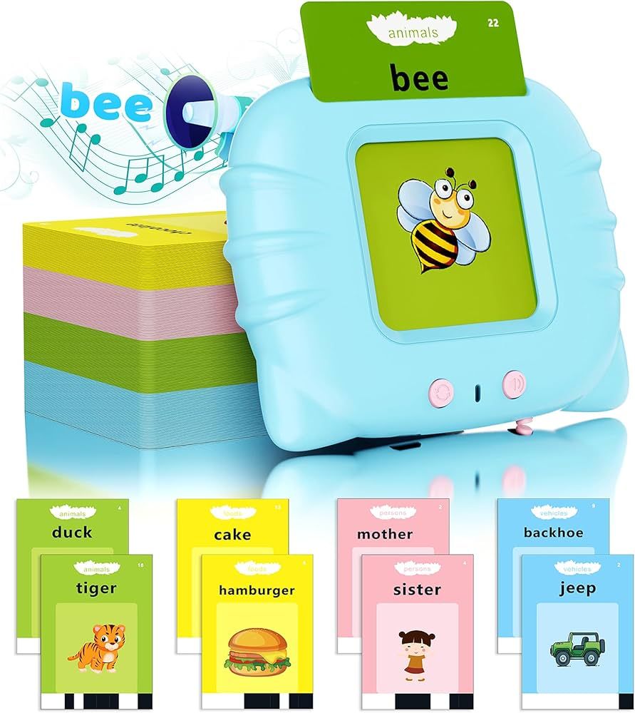 KOKODI Toddler Toys for Boys 2 3 4 5 Year Old Gifts, Speech Therapy Toys, Talking Flash Card 224 ... | Amazon (US)
