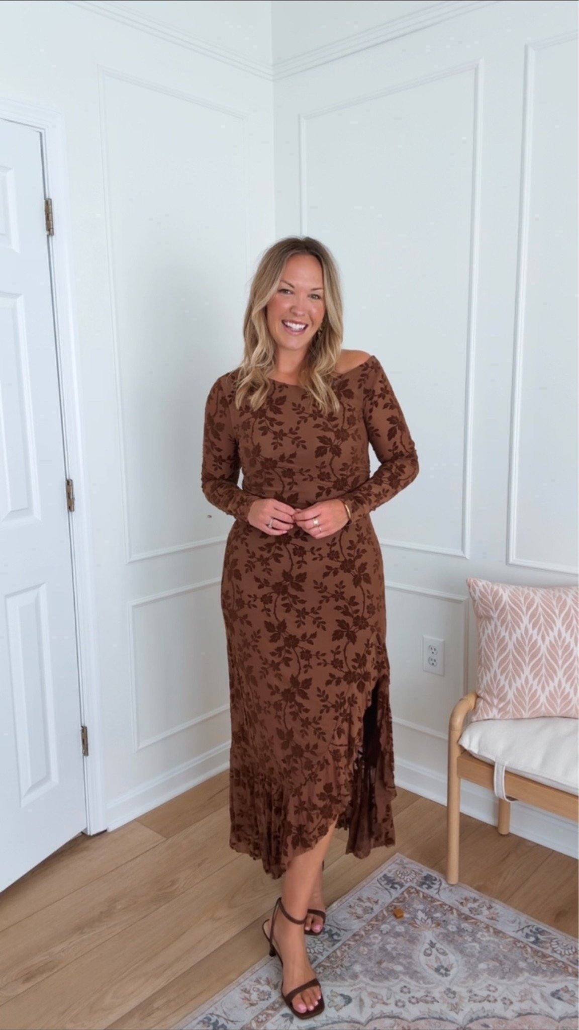 Fall wedding guest dress - event dress - in a med

#LTKSeasonal #LTKMidsize #LTKWedding