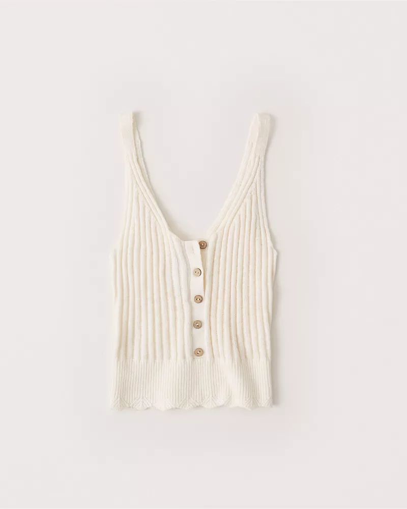 Ribbed Tank Top | Abercrombie & Fitch (US)