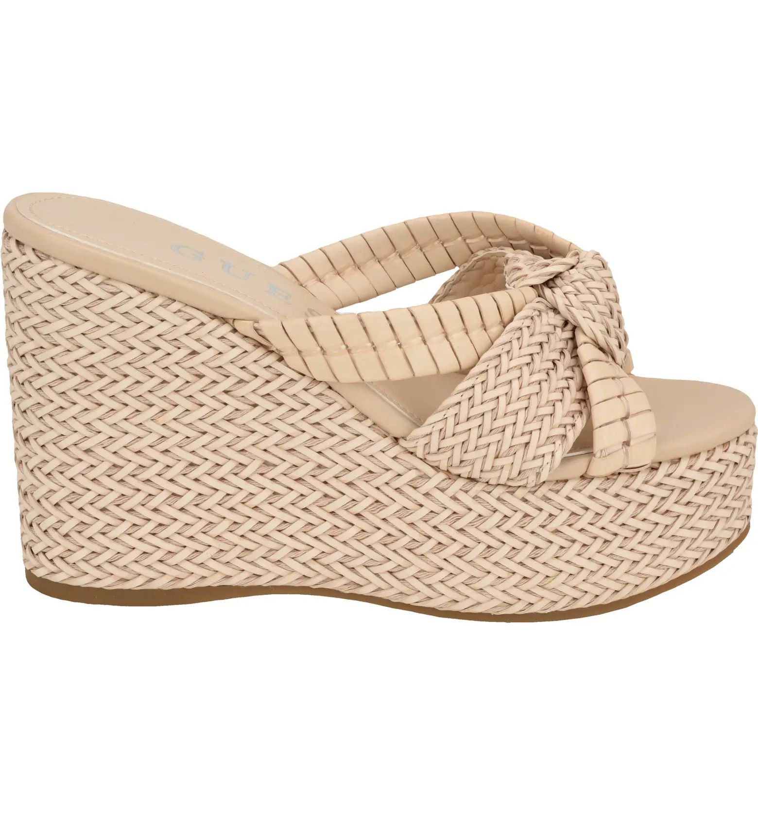 GUESS Eveh Platform Wedge Sandal (Women) | Nordstrom | Nordstrom