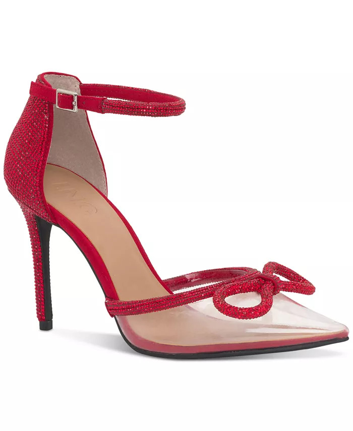 Women's Lidani Pointed-Toe Clear Vinyl Pumps, Created for Macy's | Macys (US)