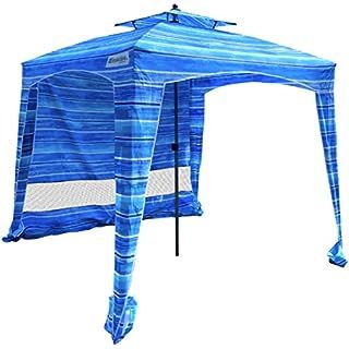 AMMSUN Beach Cabana,6.2' × 6.2' Beach Canopy,Easy Set up and Take Down Large Shade Area Outdoor Sun  | Amazon (US)