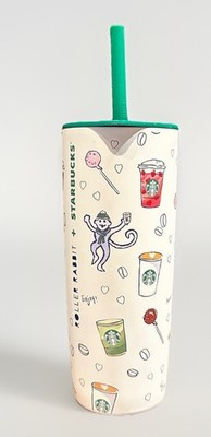 Starbucks Limited Edition Roller Rabbit Cold Beverage Stainless Steel | eBay US