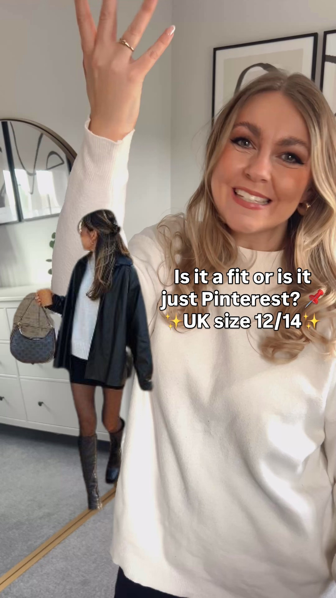 Is it a fit or is it just Pinterest? UK size 12/14 and I personally think this is a big hit 👏🏻 📌

#LTKuk #LTKautumn #LTKmidsize