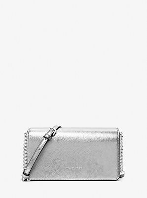 Jet Set Medium Metallic Crossbody Bag | Michael Kors US