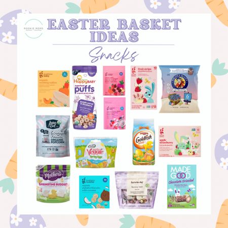 Yummy non candy snacks to add to your little one’s Easter basket this year! 

#LTKbaby #LTKSeasonal #LTKkids