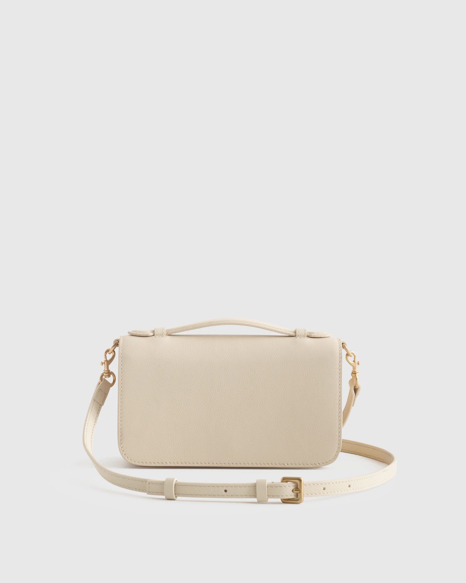 Italian Leather Wallet Crossbody | Quince