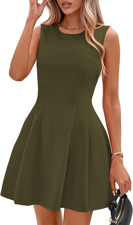 PRETTYGARDEN Summer Dresses for Women 2026 Elegant Classy Spring A Line Business Casual Work Grad... | Amazon (US)