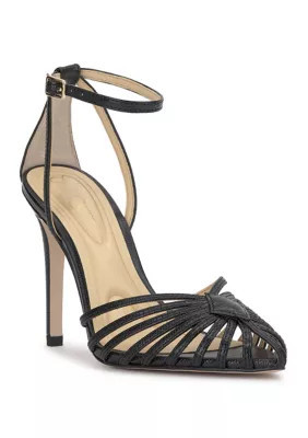 Jessica Simpson Women's Paveri Stiletto Sandals, Black, 9.5M | Belk