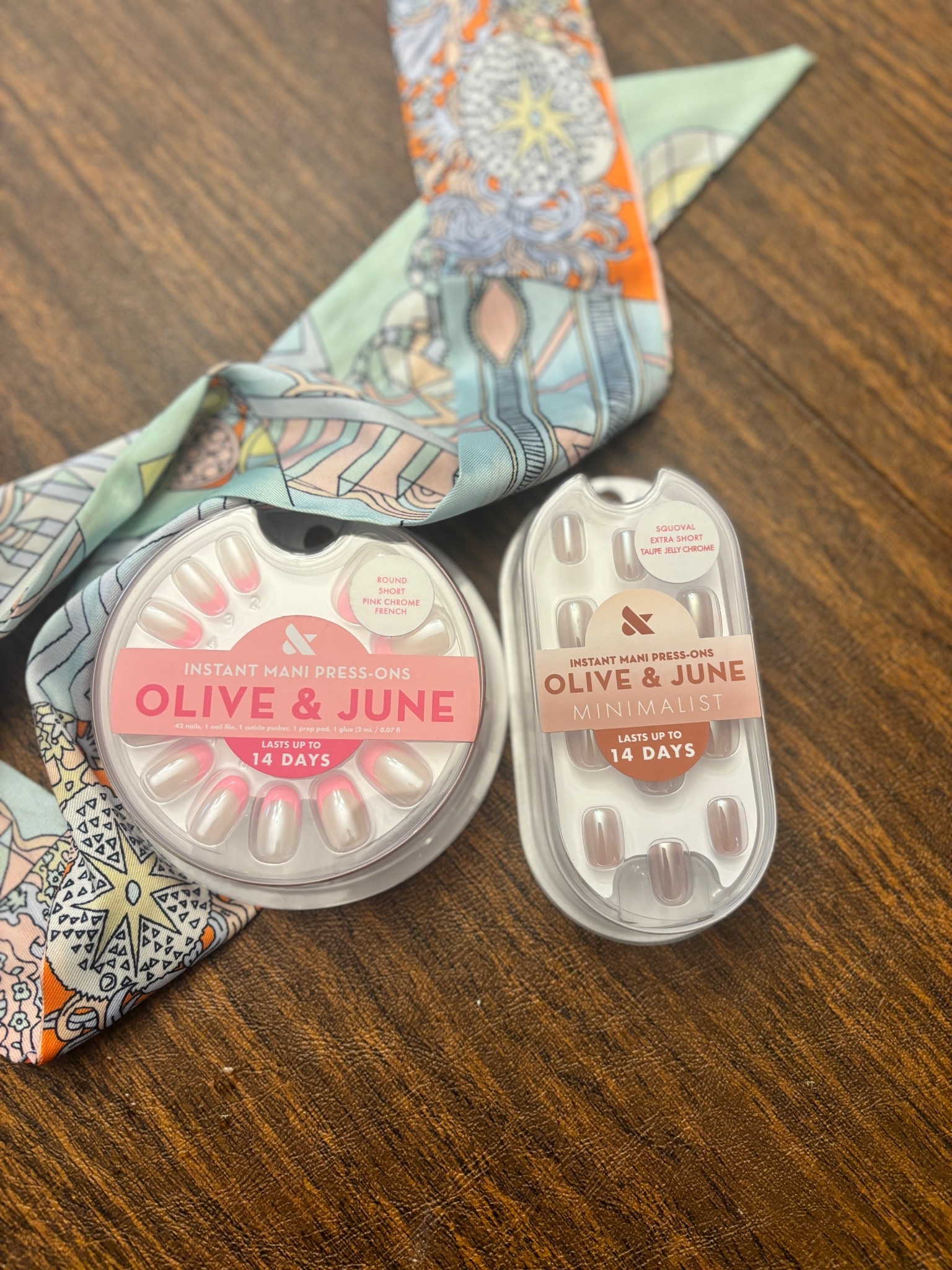 Got these press ons for some upcoming trips…taking a little break from the nail salon! #oliveandjune #athomemani

#LTKBeauty