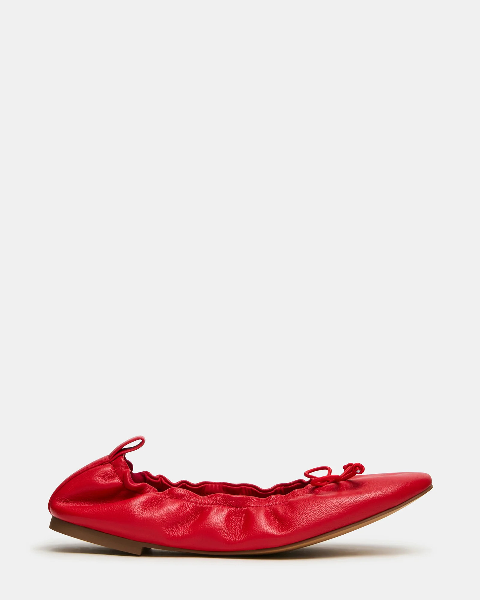 Steve Madden Women's Lanti Ballet Flats - Red - Size 9.5 - Leather | Steve Madden (US)