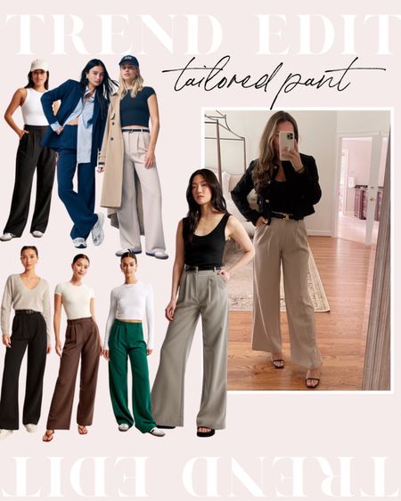 The Sloane Tailored pant in multiple colors! Get 20% off site wide with the code AFLTK

#LTKstyletip #LTKSale