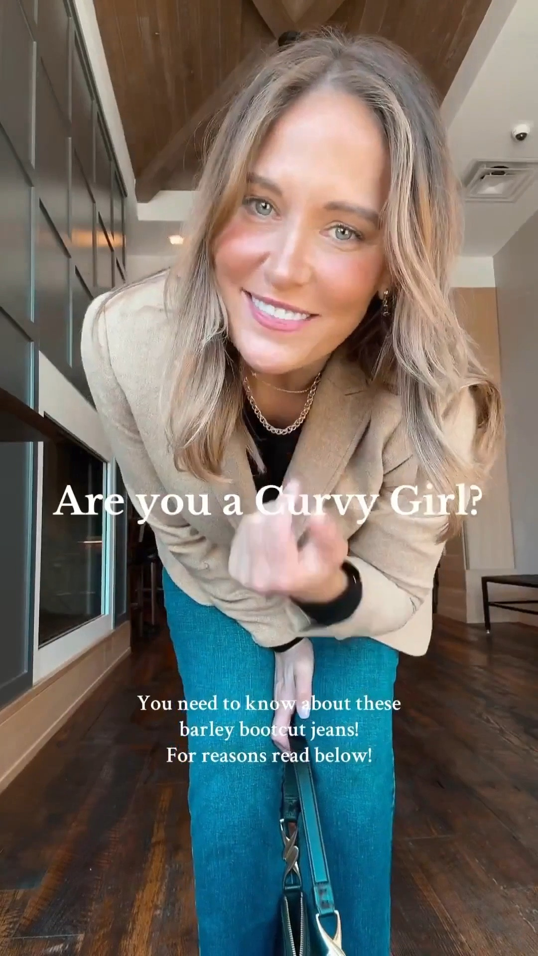 Bootcut jeans are back and we found the perfect pair for our curvy girls! We love this pair from Talbots! I have a size 10 curvy fit and they do fit a little smaller on the top than the bottom! 

#LTKOver40 #LTKMidsize #LTKSeasonal