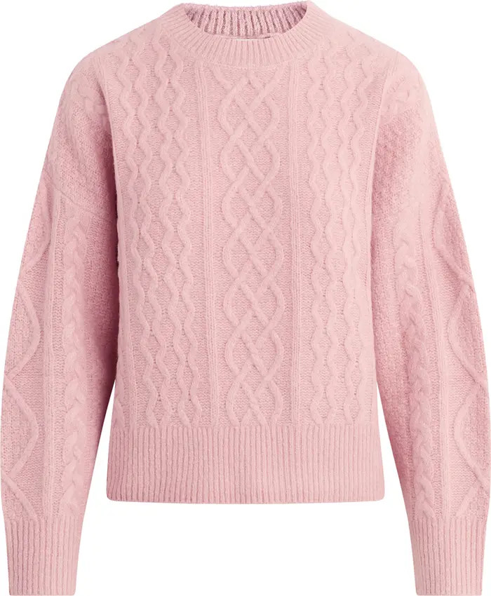 The Oversize Merino Wool & Cashmere Blend Sweater | Nordstrom Rack