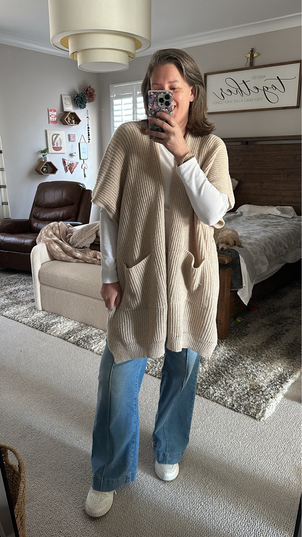 My look this morning for a coffee date with a friend. 

#LTKfindsunder50 #LTKover40 #LTKSeasonal