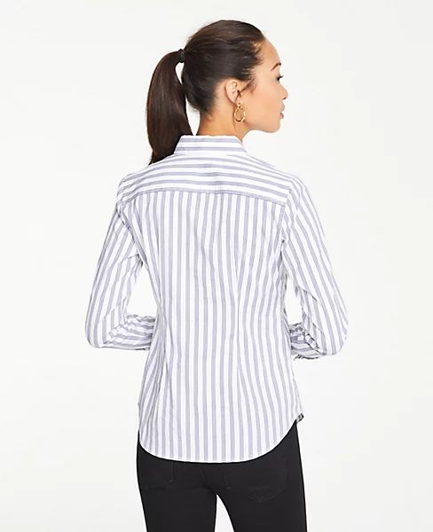 Striped Perfect Shirt | Ann Taylor (US)