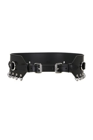 Isabel Marant Brighton Belt in Black | FWRD 