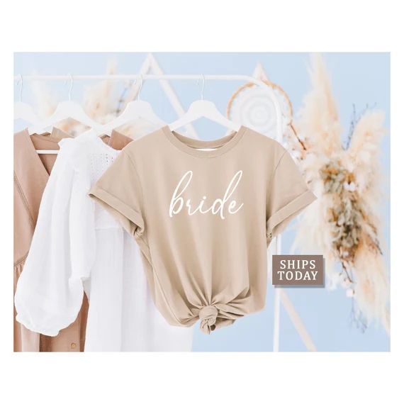 Bride Shirt  Bridal Shower Gift  Engagement Gift  Bride  - Etsy | Etsy (US)