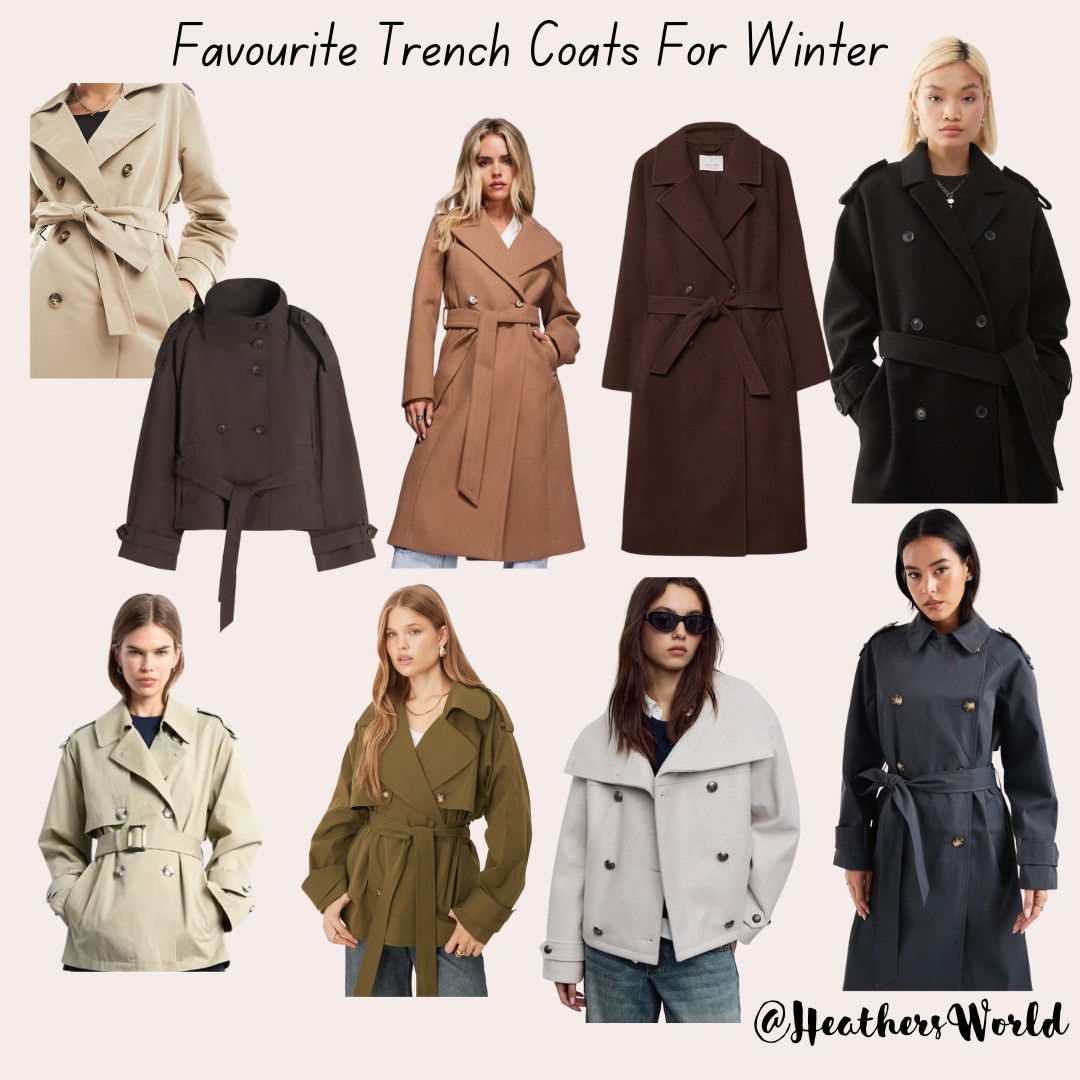 Favourite Trench Coats For Winter 

#trenchcoats #winterjackets #winter #winterfashion  

 

#LTKuk #LTKwinter #LTKstyletip