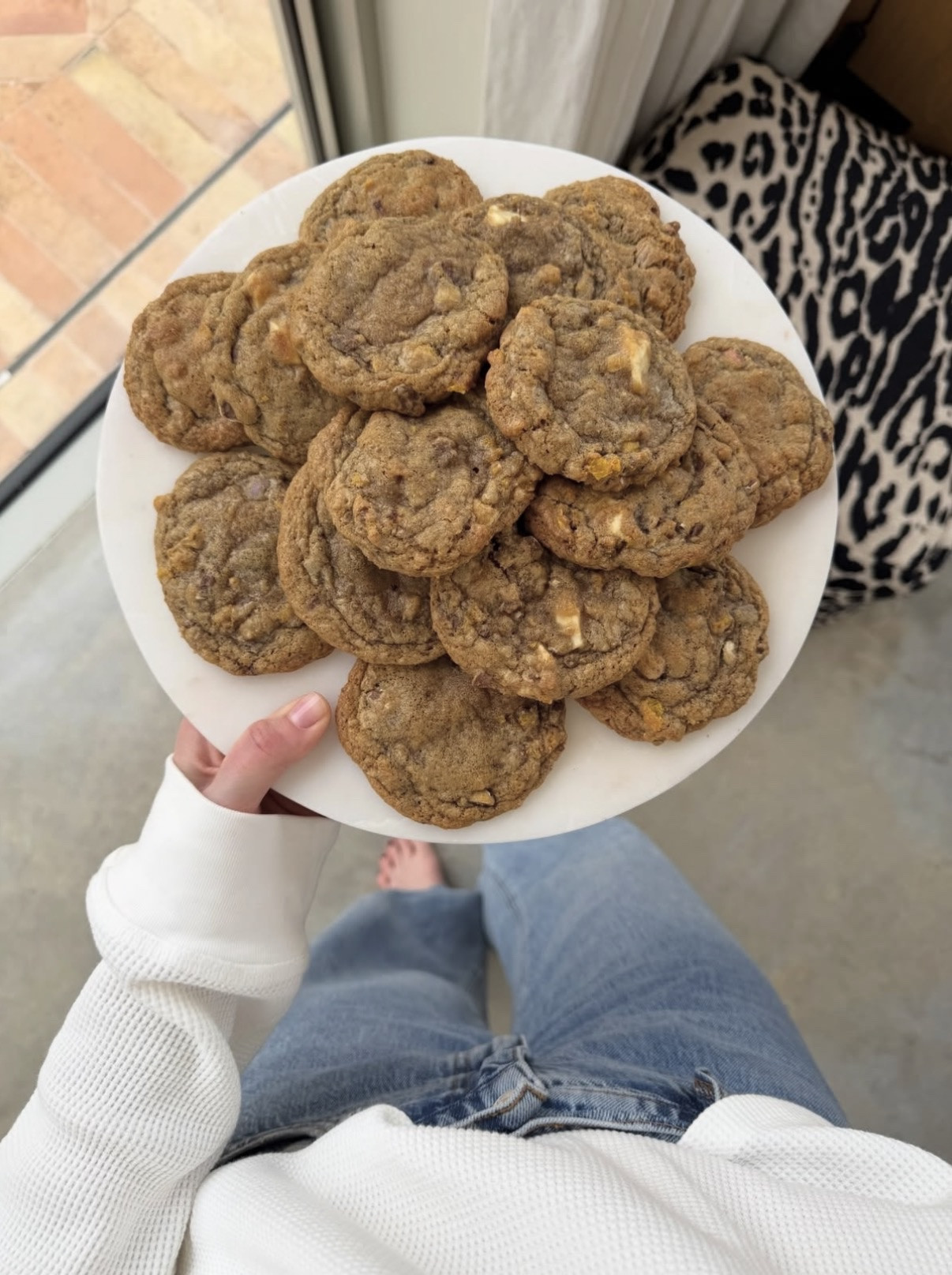 Simple pleasures and OOTD at home in jeans and a white top - use code ANNA10 for 10% off at With Nothing Underneath

#LTKspring #LTKstyletip