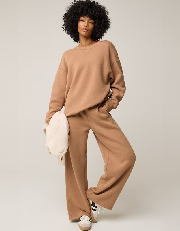 OFFLINE By Aerie Cloud Fleece Trouser | American Eagle Outfitters (US & CA)