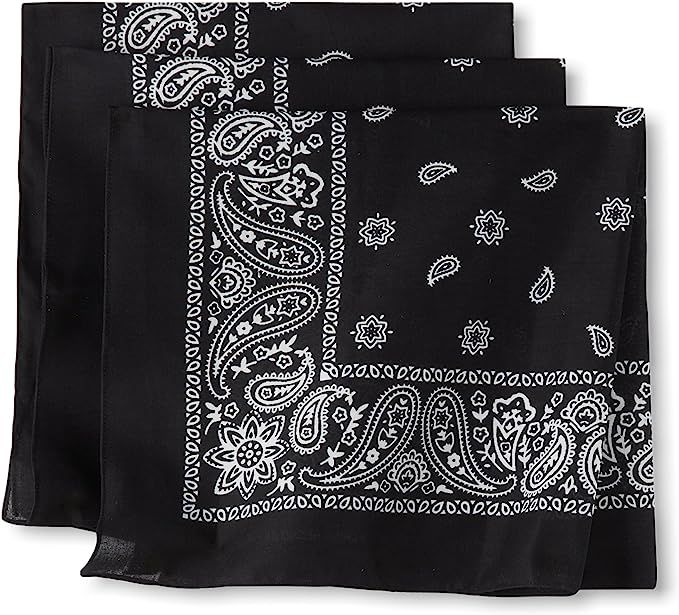 Levi's Men's 100% Cotton Multi-purpose Bandana Gift Sets – Headband, Wrap, Protective Coverage | Amazon (US)