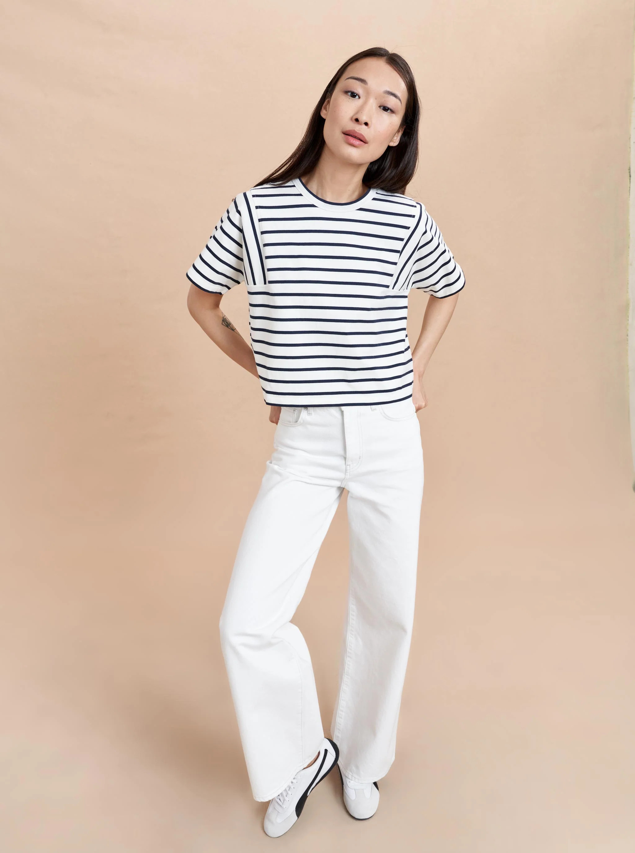 Short Sleeve Lauren Tee | La Ligne NYC | La Ligne