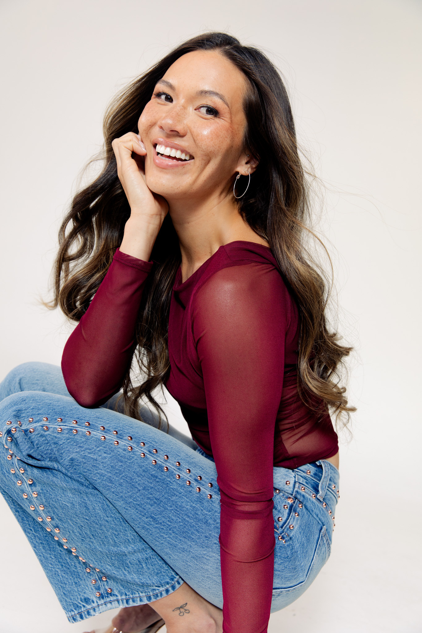These studded jeans are everything! 

 #LTKgrwm #LTKootd #LTKU