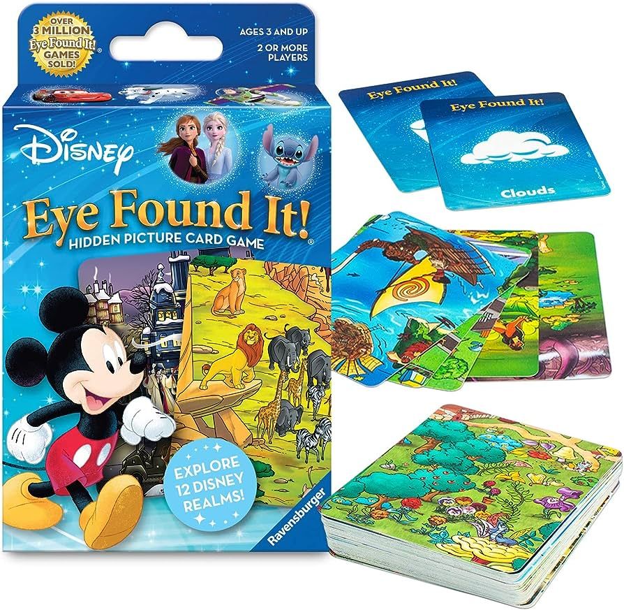 Ravensburger World of Disney Eye Found It Card Game for Boys & Girls Ages 3 and Up - A Fun Family... | Amazon (US)