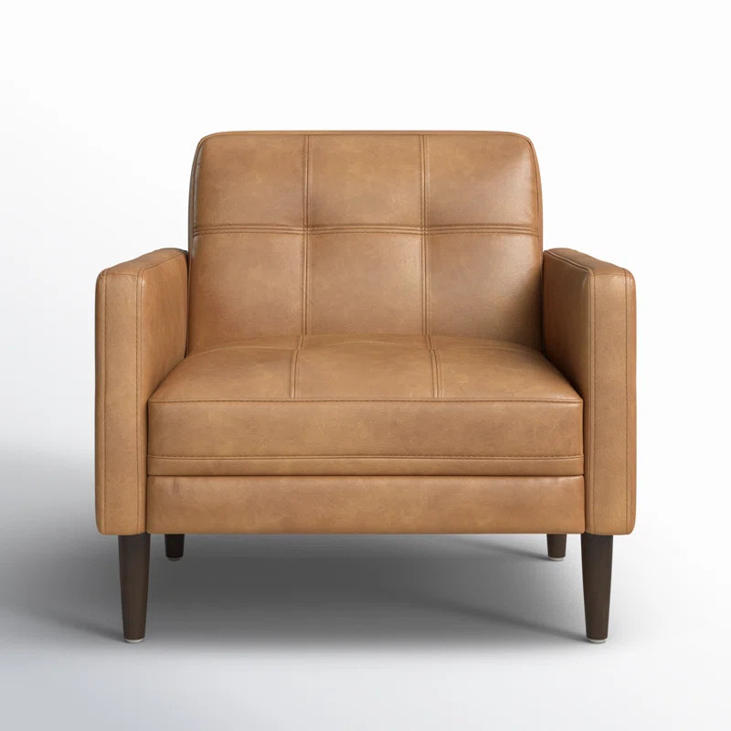 Bharati Faux Leather Armchair | Wayfair North America