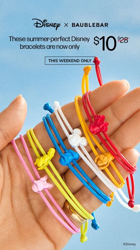 These rubber bracelets are adorable + only $10 each! Would be great for any summer activities. 

#LTKSaleAlert #LTKFindsUnder50 #LTKFindsUnder100