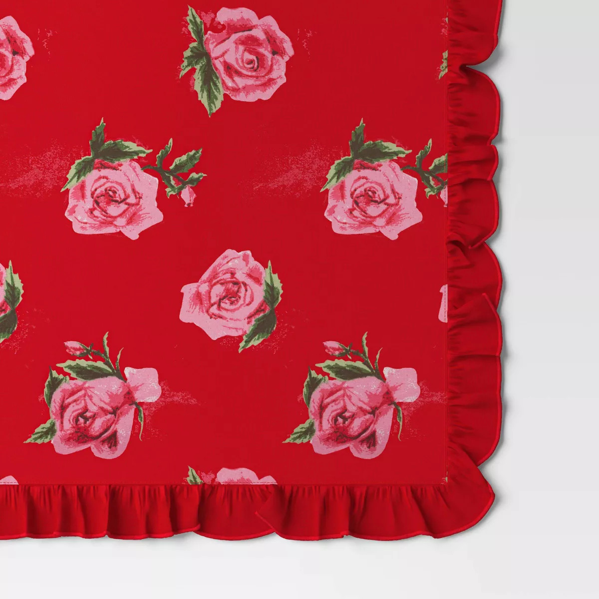 72"x14" Roses Table Runner - Threshold™ | Target