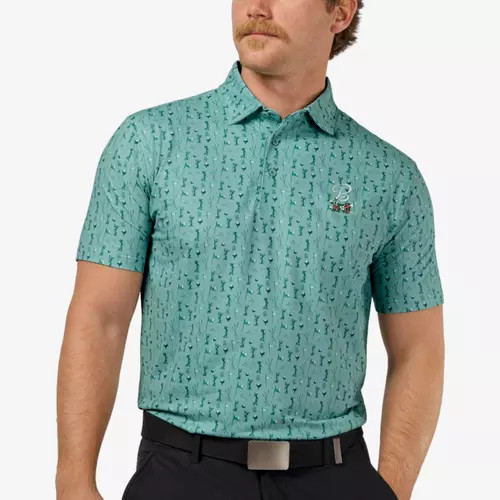Pimento Cheese Azalea Print Polo Shirt | PGA TOUR Superstore