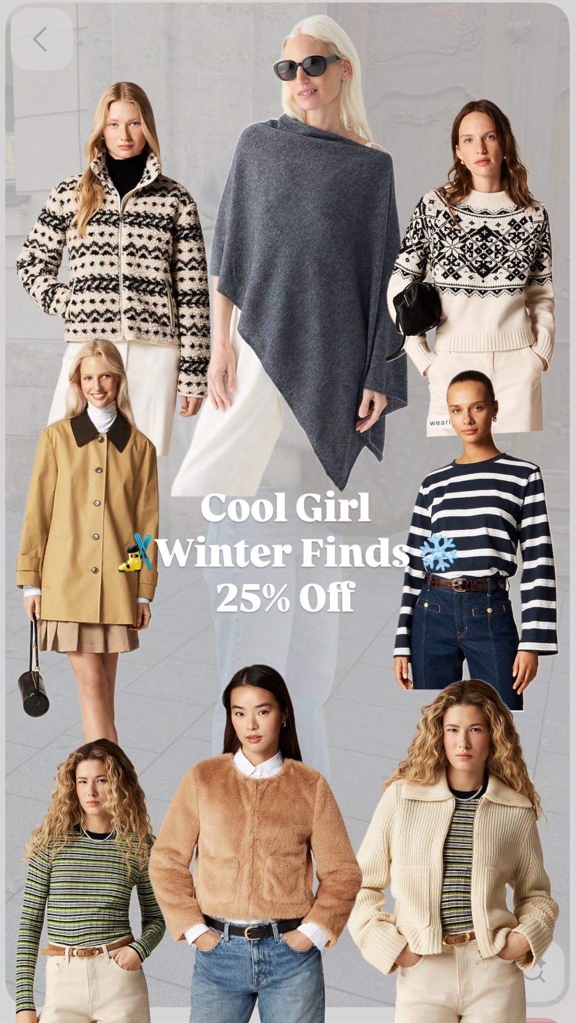 Chic & trendy winter finds on sale for 25% off 

#LTKSeasonal #LTKSaleAlert