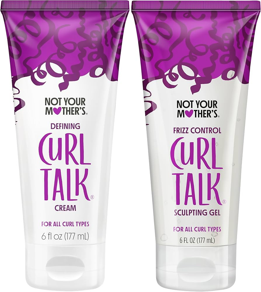 Not Your Mother's Curl Talk Frizz Control Sculpting Gel & Defining Cream (2-Pack) - 6 fl oz Each ... | Amazon (US)