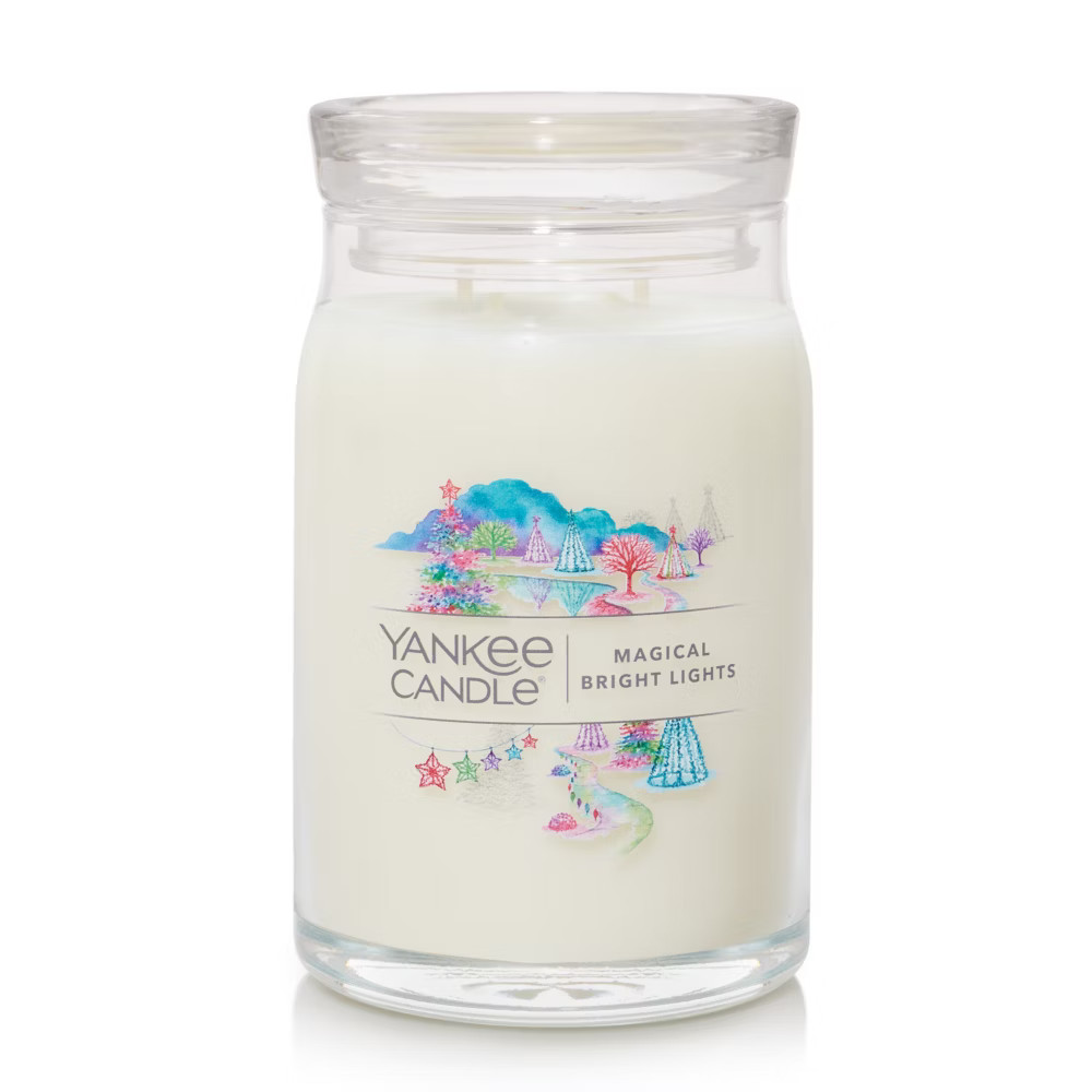 Magical Bright Lights Signature Large Jar Candle - Signature Large Jar Candles | Yankee Candle | Yankee Candle