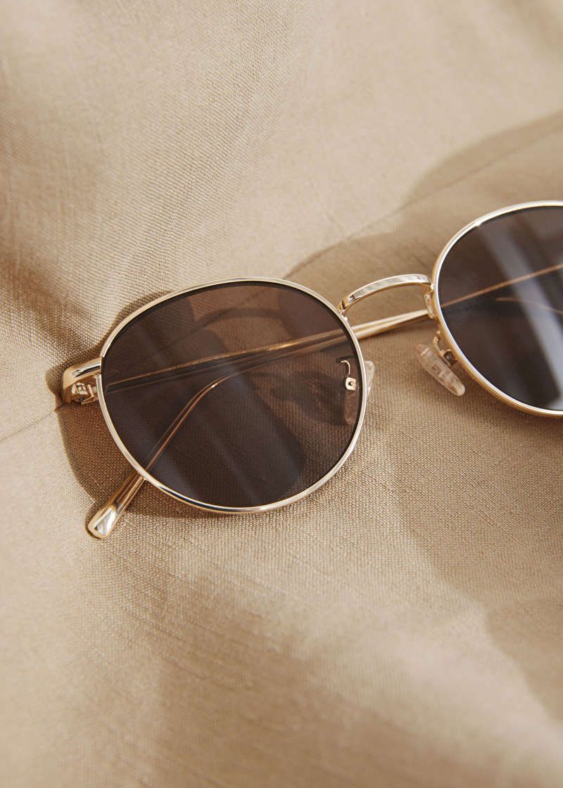 Oval Slim Frame Sunglasses - Gold - & Other Stories GB | & Other Stories (EU + UK)
