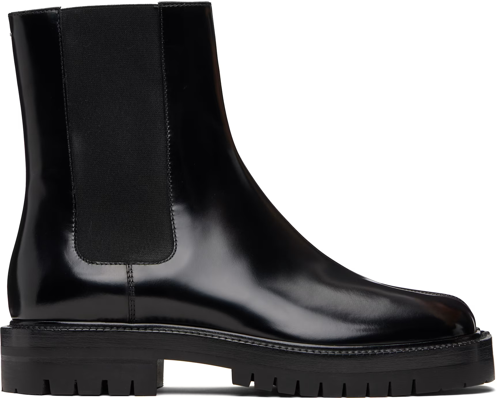 Black Tabi Chelsea Boots | SSENSE