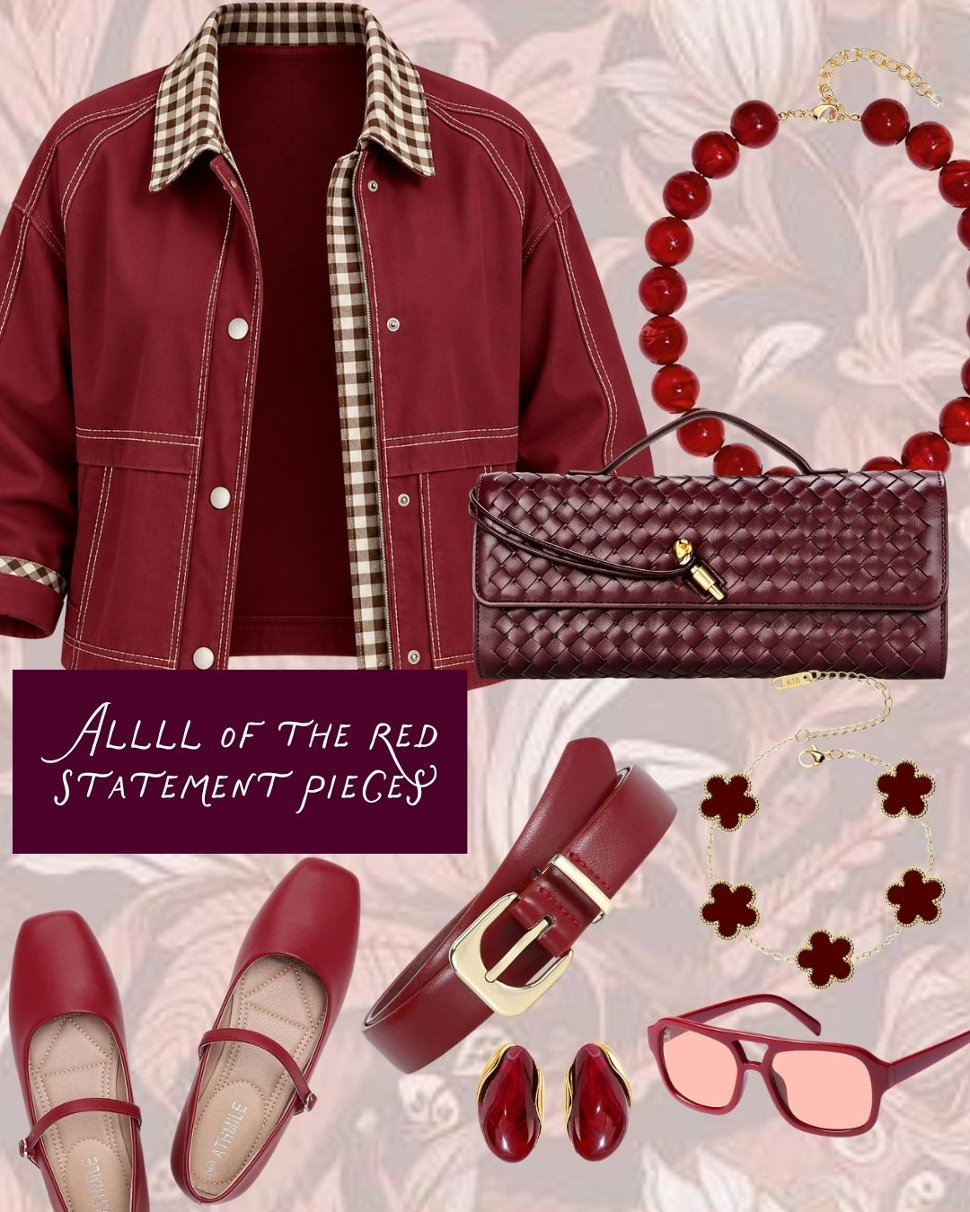 Give me ALLLL of the red statement pieces this fall!

#LTKgrwm #LTKootd #LTKSeasonal
