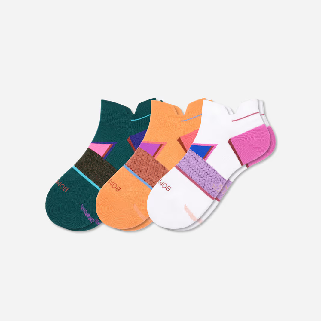 Women's Running Ankle Sock 3-Pack | Bombas