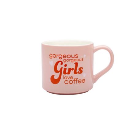 Adorable Pink & Red with White Hearts “Gorgeous Gorgeous Girls Love Coffee” Mug

Would be a cute Valentines or just because gift! 

Target. Valentine’s Day.

#LTKSeasonal #LTKhome #LTKFind